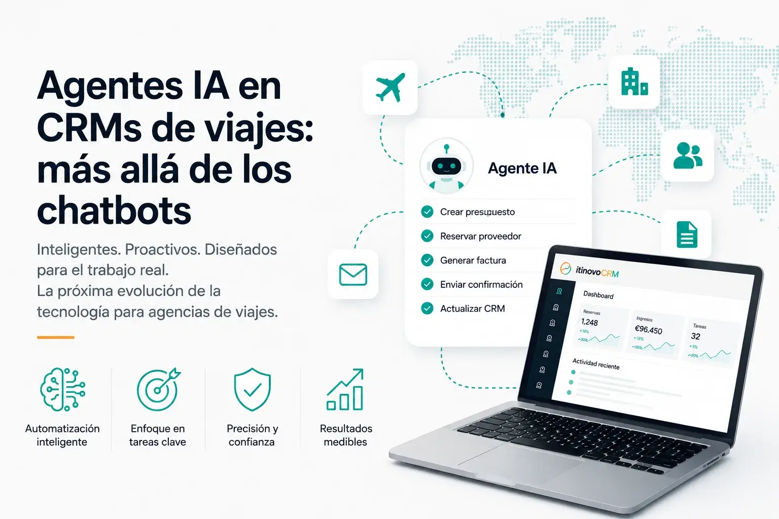 Agentes IA en CRMs Turisticos: Mas Alla de los Chatbots