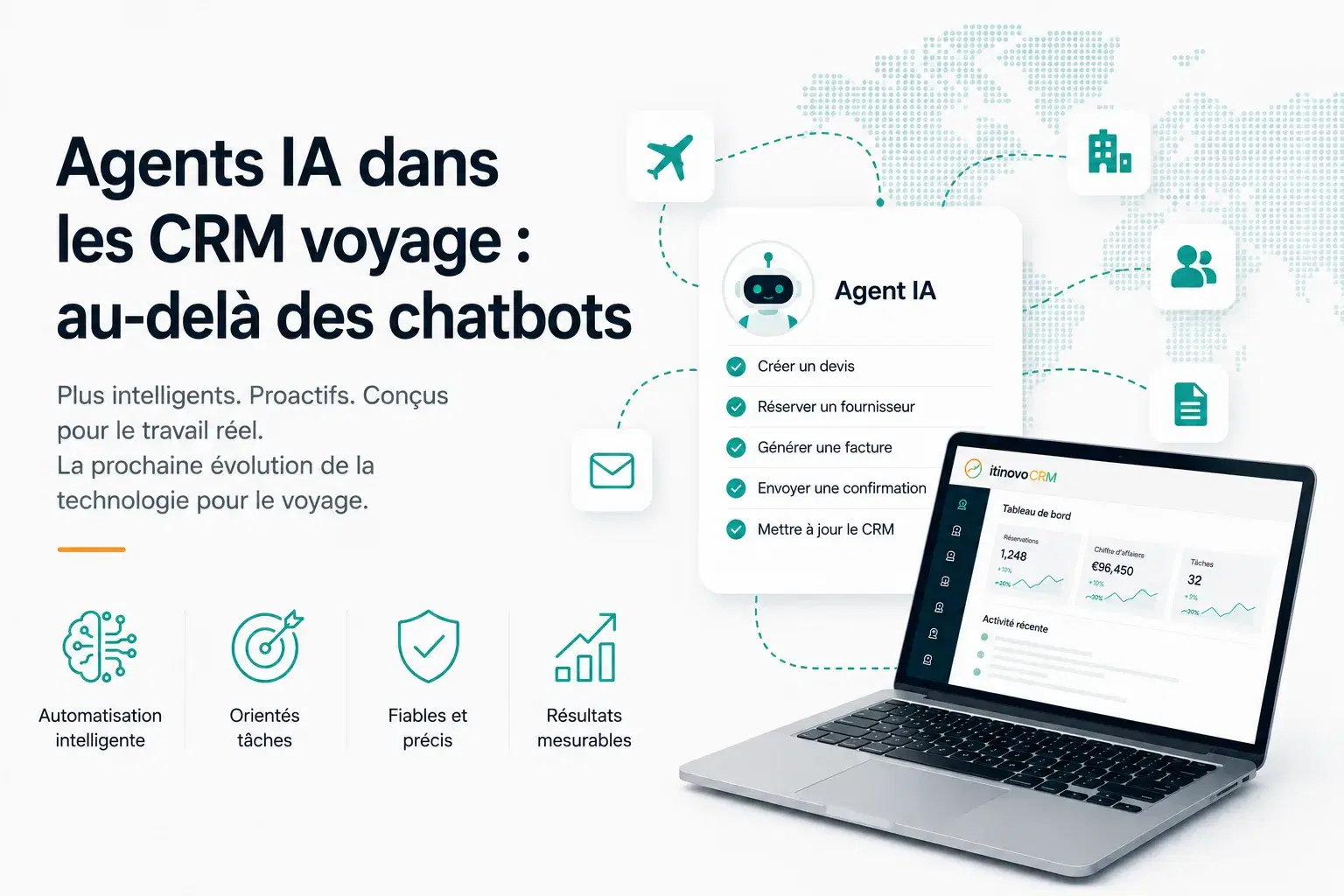 Agents IA dans les CRM Touristiques : Au-dela des Chatbots