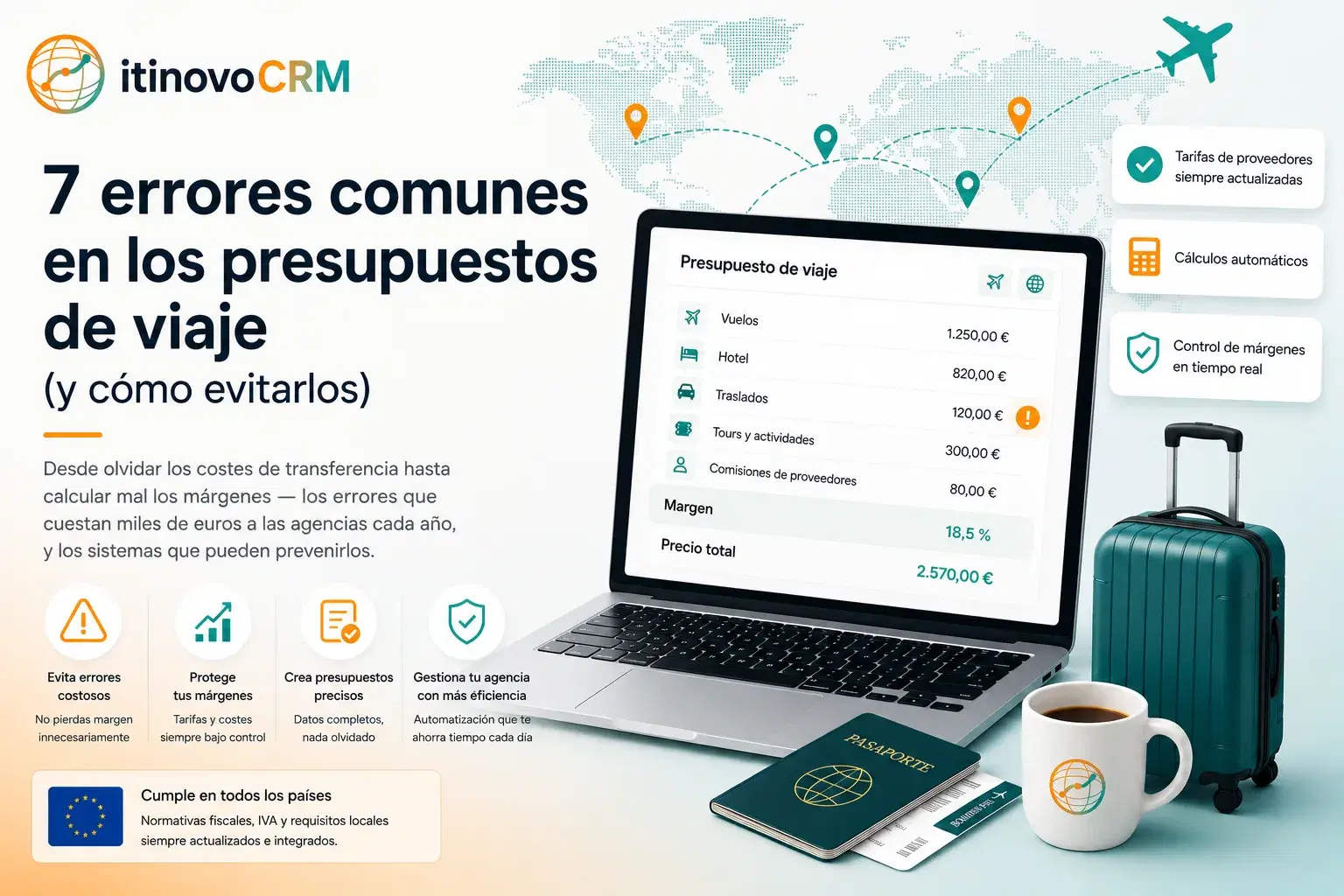 7 Errores Comunes en Presupuestos de Viaje (y Como Evitarlos)