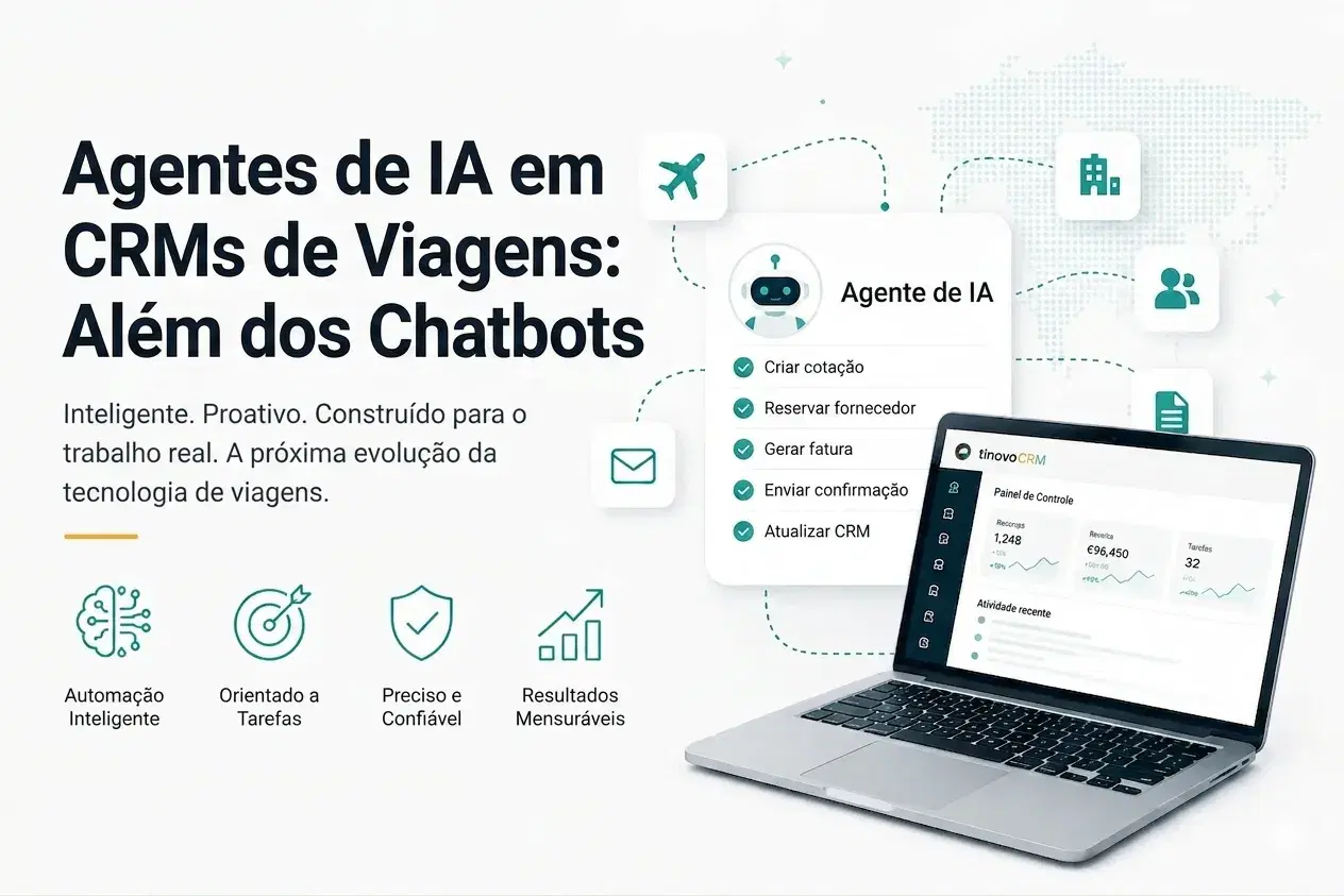 AI Agents em CRMs de Viagens: Para Além dos Chatbots