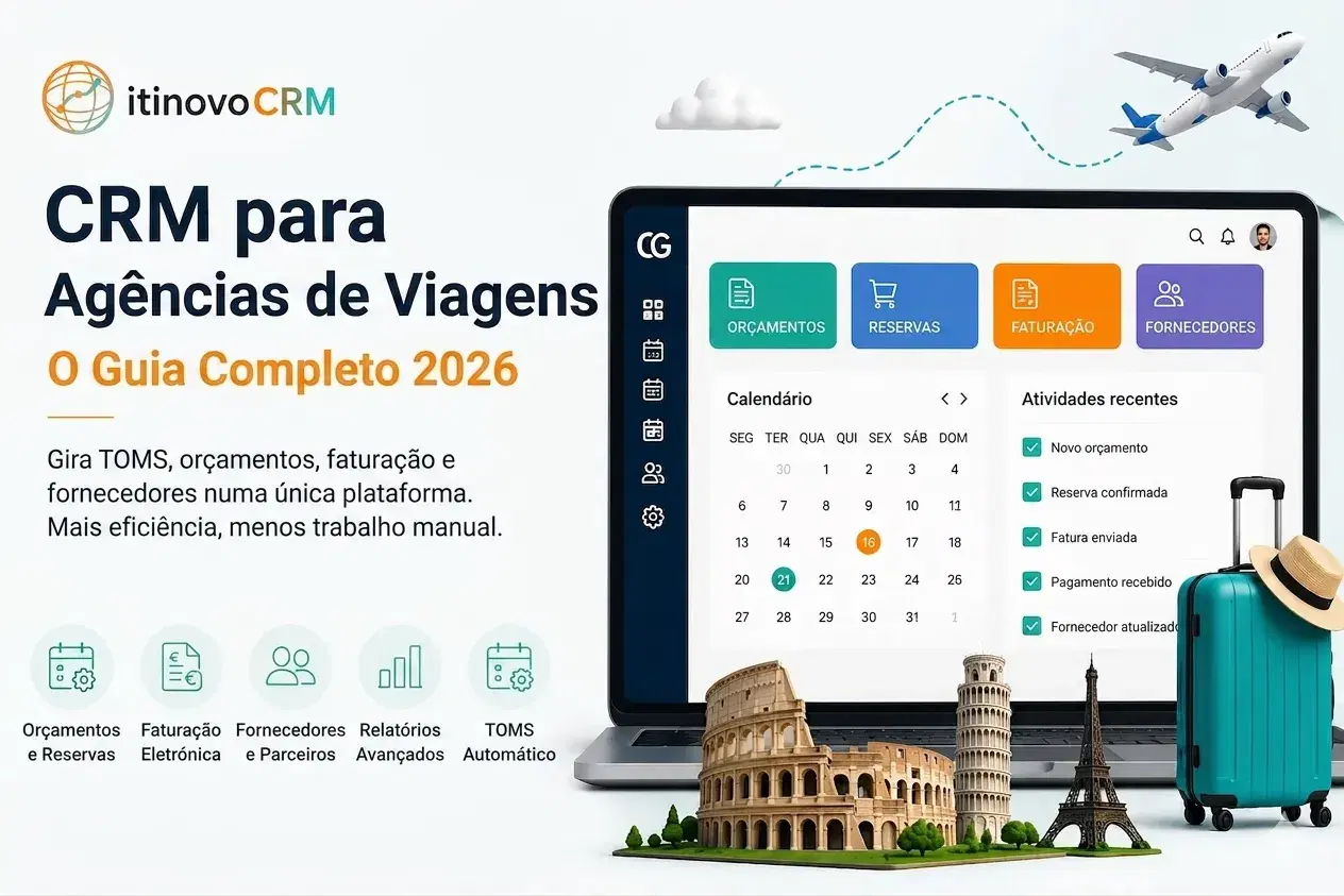 CRM para Agências de Viagens: O Guia Completo 2026