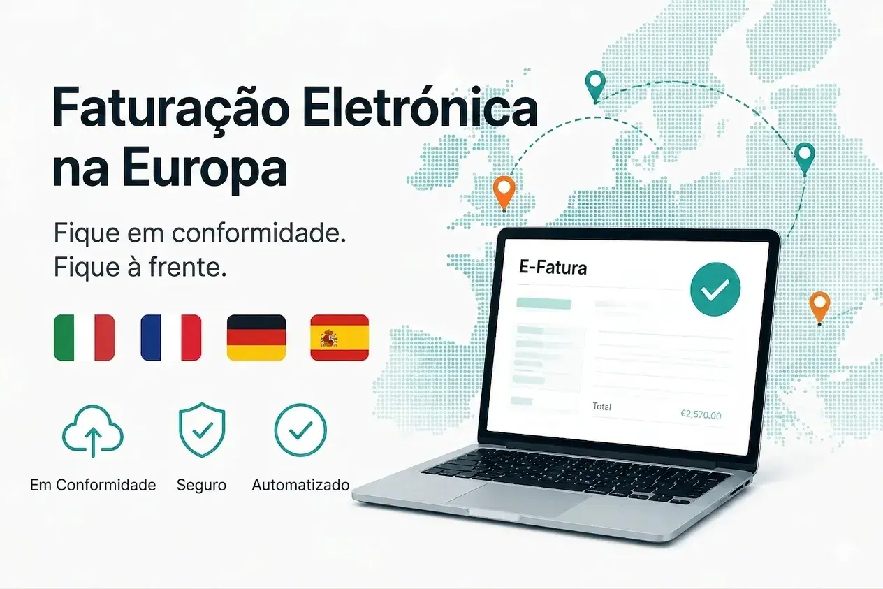 Faturação Eletrónica para Agências de Viagens: Itália, França, Alemanha, Espanha