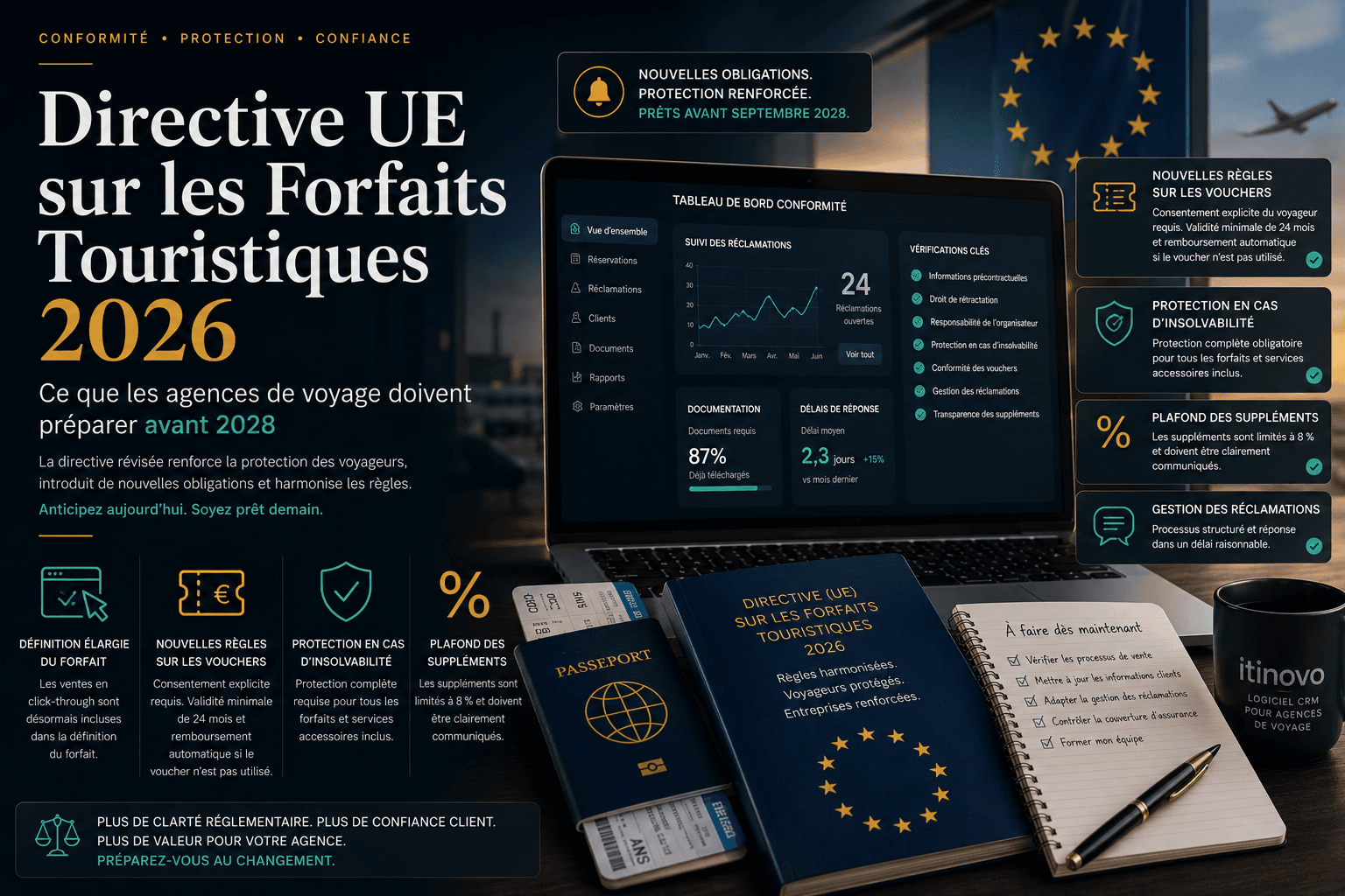 La Directive Voyages a Forfait UE Revisee 2026 : Ce que les Agences Doivent Savoir