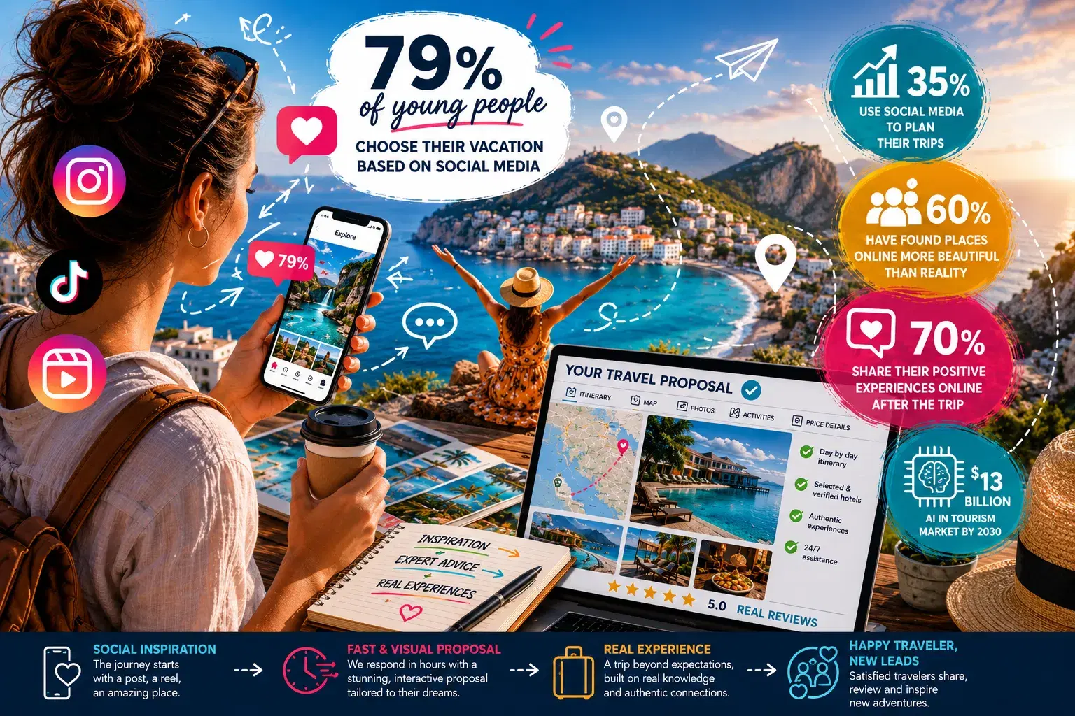 79% of Young Travellers Let Social Media Choose Their Holiday