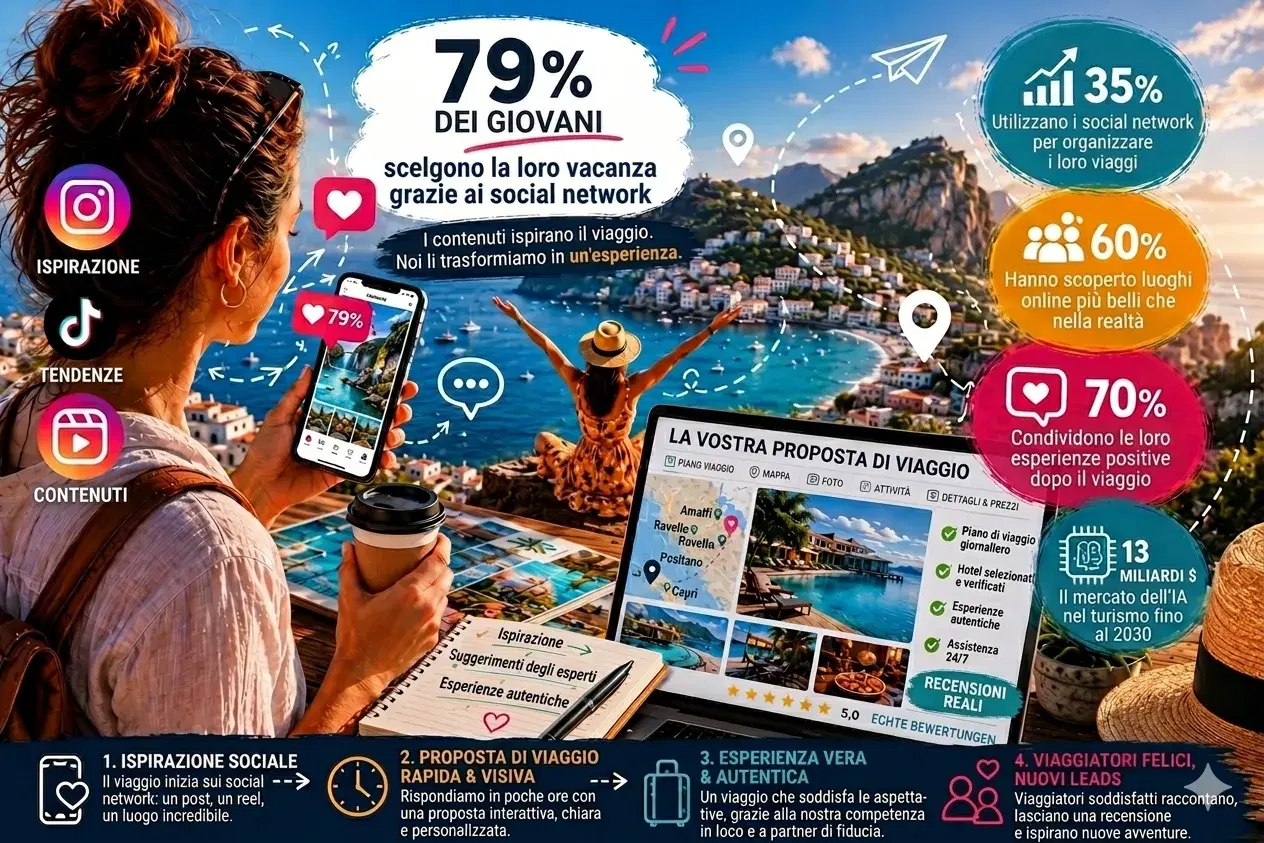 Il 79% dei Giovani Sceglie la Vacanza dai Social Media