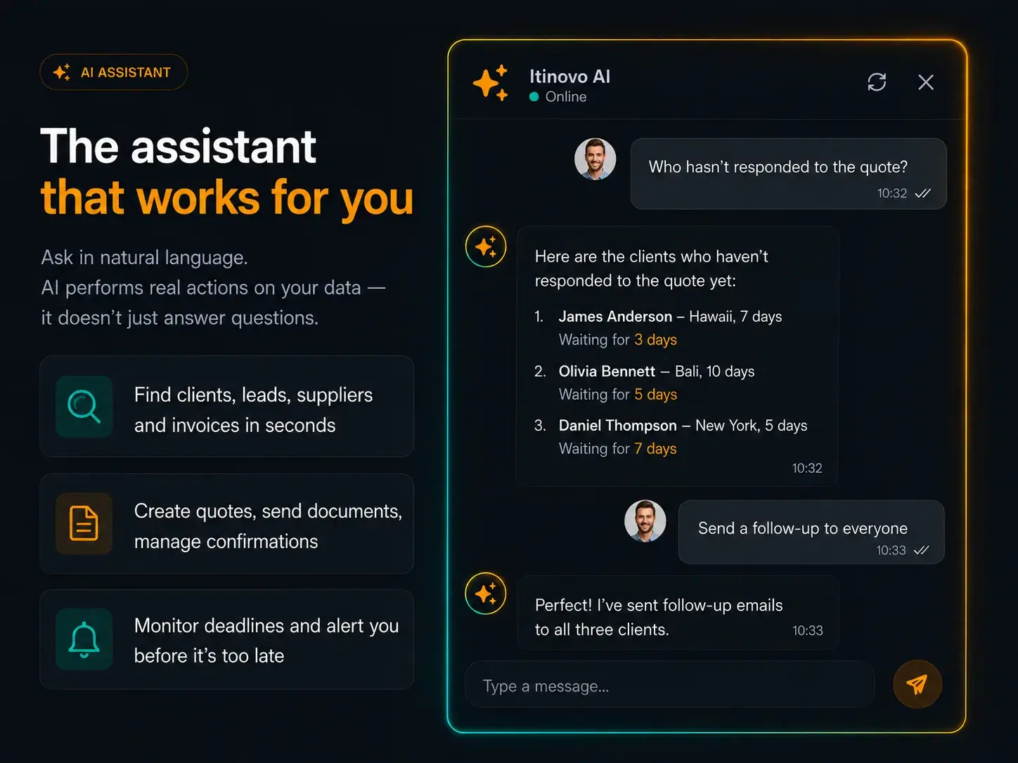 itinovo AI Assistant